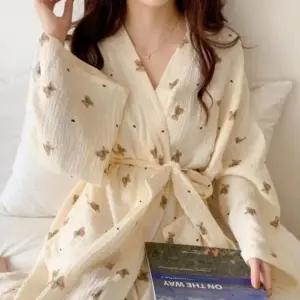 ( )여성 여리핏 슬림 샤워 목욕 골프 곰돌이 가운 로브