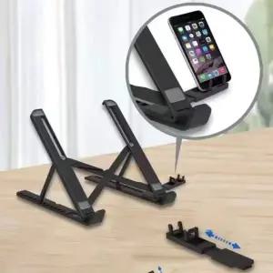 각도조절 휴대용 접이식 노트북 거치대