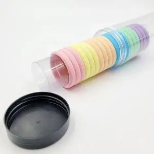 짱짱한헤어끈 두꺼운 짱짱한 고급퀄리티 원통보관 예쁜머리끈