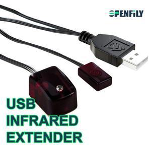 IR 확장 리피터 - USB 포트 6.5FT 적외선 TV 리모컨 익스텐더