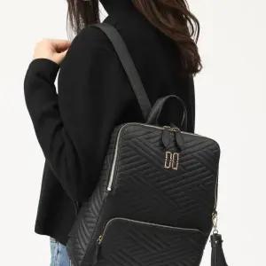 [국내매장판] 닥스 ACC 블랙 칼라일 가죽 백팩 244771