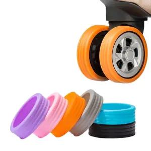 여행캐리어 바퀴커버 실리콘 무소음 충격흡수 휠커버 캐리어바퀴커버