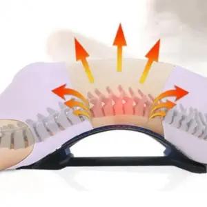 (색상 1-허리스트레칭-4단)자세 운동 허리 척추 지압 바른 스트레칭 기구 마사지 목