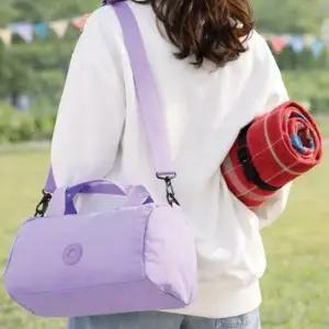 POIPOI 가방 캐쥬얼 미니 더플 필로우백 운동 여행 학생 학원 멀티 크로스 숄더 백 판촉 사은품 인쇄가능