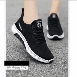 여성운동화 4컬러 데일리 발편한 끈 운동화 워킹화 런닝화