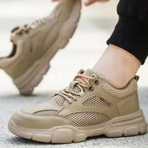 초경량 안전화 작업화 메쉬 작업신발 운동화 남성 가벼운 등산화 발이편한 발편한 수입 작업화