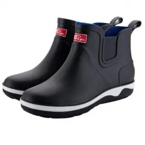 남자 레인 부츠 레인화 앵클 신발 슈즈 운동화 2컬러