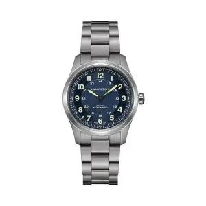 [신세계라이브쇼핑]해밀턴 H70205140 카키 필드 남성 티타늄시계