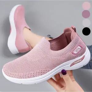 여성 여름 메쉬 운동화 통풍 슬립온 편한 컴포트 단화