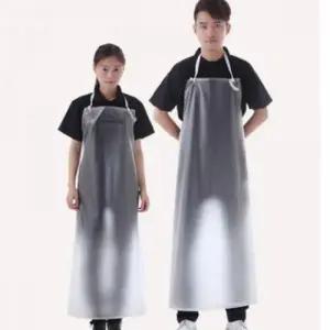 ( )업소용 위생 방수 공장 수산시장 앞치마 DD-11121