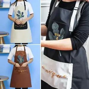 방수 앞치마 경량 포켓 앞치마 주방앞치마 청소앞치마