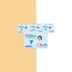 페넬로페 뉴 미라클 올데이 팬티 기저귀 대형 34매 4팩 남여공용