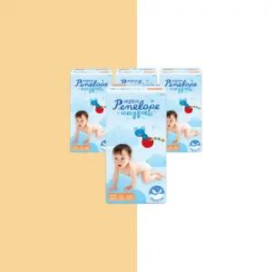 페넬로페 뉴 미라클 올데이 밴드 기저귀 소형 52매 4팩 남여공용