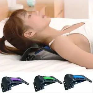 (선택 블랙)뒷목 마사지 스트레칭 지압 목 어깨 운동 안마기