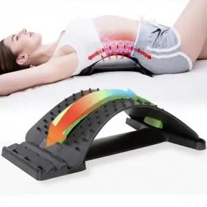 (색상 랜덤배송)허리스트레칭 운동기구 척추마사지 목 어깨 등 펴기