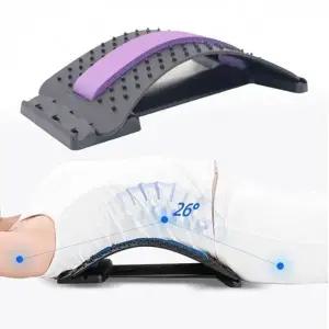 (색상 랜덤배송)척추 스트레칭기 허리마사지운동기구