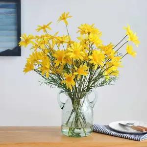 인공 조화 꽃 카모마일 데이지 인테리어 소품 장식