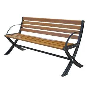 야외 나무 의자 벤치 부식방지 등받이 테라스 카페 공원벤치