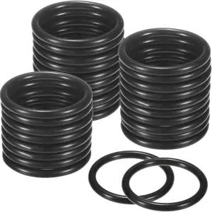 MMETXITY 50팩 드림캐처 링 2인치 플라스틱 마크라메 화환 플로럴 원형 DIY 웨딩