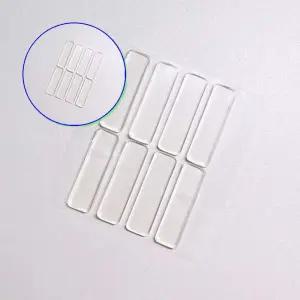 쌍문상회 실리콘패드 모서리보호 충격흡수 깔끔설치형 도어쿠션 벽손상방 투명한