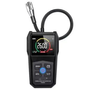 누출 감지기 휴대용 디지털 측정기 고감도 매탄 부탄 에탄올 경보기 가정용 검출기