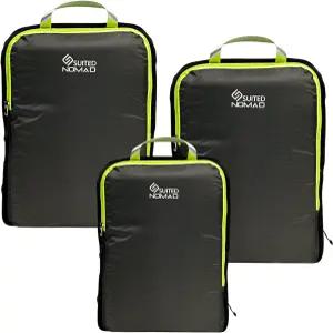 FUITNOMAD 초경량 압축 포장 큐브 세트 여행 가방 및 배낭 정리