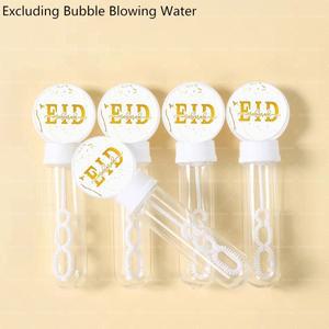 EID 무바라크 버블 완드 비누병 튜브 라마단 장식 홈 카림 파티 이드 선물 거품 물은 포함되어 있지 않습니