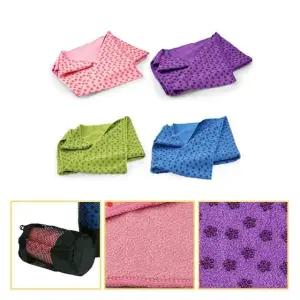 미끄럼방지 요가타올 약183x63cm 매트 위 깔개 요가용품 요가매트 논슬립 세탁가능