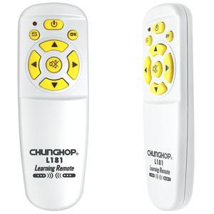 Chunghop IR 미니 소형 7버튼 적외선 신호 학습 복사  팬/TV/DVD/CD/오디오/앰프 리모컨