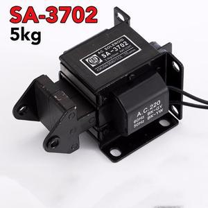 SA-3702 AC 푸시풀 트랙션 전자석 흡입력 5.0N/5KG 스트로크 20mm 220V