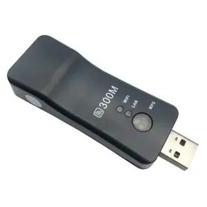 새로운 USB 범용 무선 TV 네트워크 Wifi 어댑터 WPS 300Mbps Wi-Fi 리피터 Rj-45 이더넷 삼성 소니 LG 웹