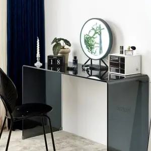 아크릴 투명책상 데스크 인테리어 모던 협탁 서재