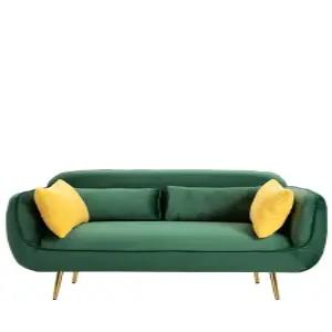 북유럽 조개소파벨벳 쇼파 대기의자 2인용 의류매장