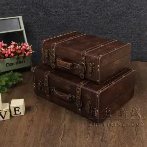 클래식 빈티지 가방 레트로 스타일 소품용