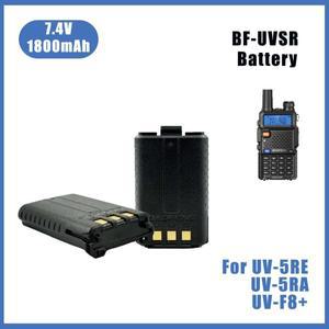 BF-UV5R 워키토키 배터리 7.4V 1800mAh 충전식 바오펑 UV-5RE UV-F8+ 리포