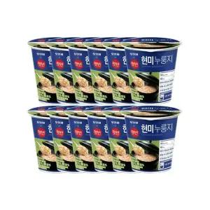 (e)CJ 오쌀미 햇반 현미누룽지 30g x12개