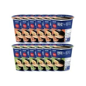 (e)CJ 오쌀미 햇반 파로누룽지 30g x6개 + 현미누룽지 30g x6개