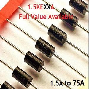 20PCS 1.5KE33A 33A 36A 39A 51A 75A TVS 다이오드