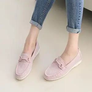 인기상품 빅사이즈 통굽 플랫단화 정장구두 단화구두 플랫 구두 [WFJNDJH_260322]