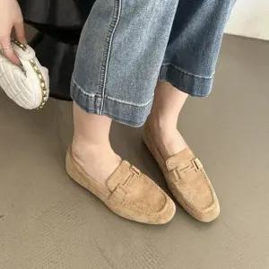 인기상품 빅사이즈 플랫 정장구두 모카신 컴포트화 여성구두 [WFJNDFV_260322]