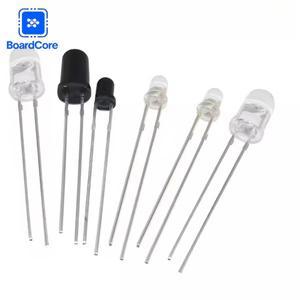 10쌍의 3mm 및 5mm F3 F5 LED 940nm 적외선 방출 수신 다이오드 키트 DIY 전자 제품