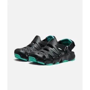 편하고 따뜻하고 실용적인 킨 KEEN 하이퍼플로트 키즈(리틀키즈) 샌들 BLACKBRIGHT AQUA 선물