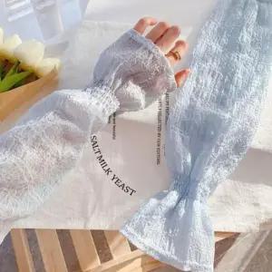 운전팔토시 샤랄라 플라워 꽃토시 디자인 실용성 스타일 암워머