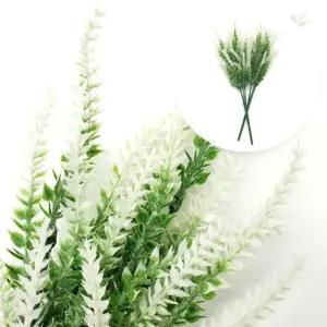 촬영용 인테리어조화 라벤더 화이트 꽃