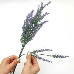 촬영용 꽃 인테리어조화 퍼플 라벤더