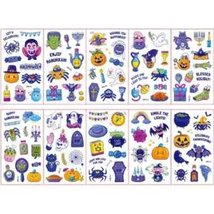 [에스에스_62]할로윈데이 이벤트 스티커 좀비분장 타투