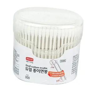 [에스에스_62]순면 사우나면봉 화장 미용 귀청소 300입 1P