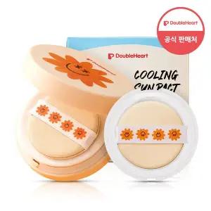 [더블하트] 쿨링 유아 선쿠션 선팩트 13ml + 리필 증정