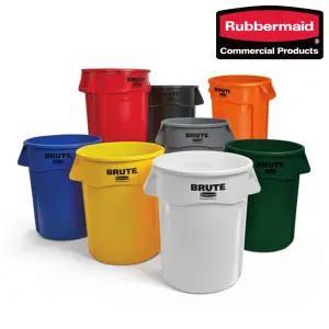 러버메이드 벤티드 브루트 컨테이너 121리터 BRUTE 원형 카페 생두 원두보관 분리수거통