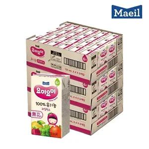 [매일유업]매일 NEW 요미요미 유기농주스 과일믹스 125ml 72팩